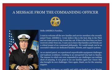 Letter from the Commanding Officer - 07.31.2024