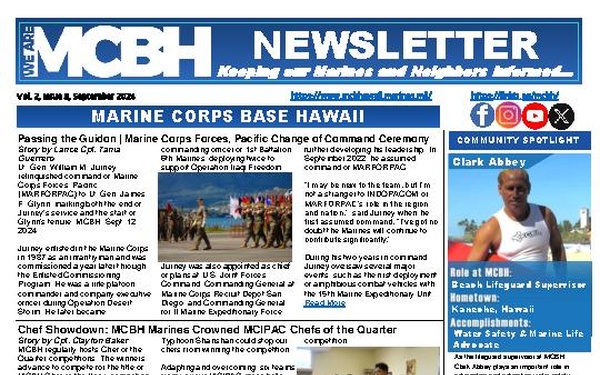 WE ARE MCBH Newsletter - September 30, 2024