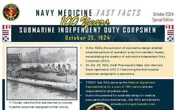 Navy Medicine Fast Facts - 10.08.2024