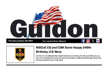 Fort Leonard Wood GUIDON - 10.10.2024