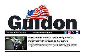 Fort Leonard Wood GUIDON - 10.17.2024