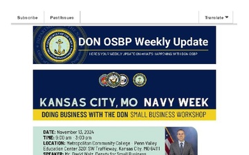 DON OSBP Weekly Update - 10.21.2024