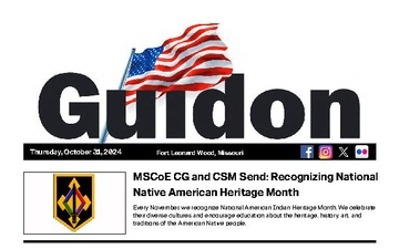 Fort Leonard Wood GUIDON - 10.31.2024