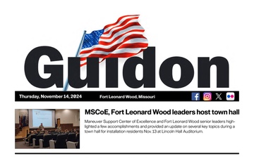 Fort Leonard Wood GUIDON - 11.14.2024