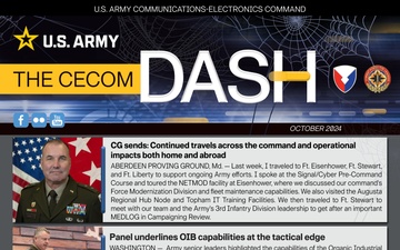 The CECOM DASH - 10.31.2024