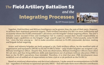 Field Artillery Professional Bulletin - 11.18.2024