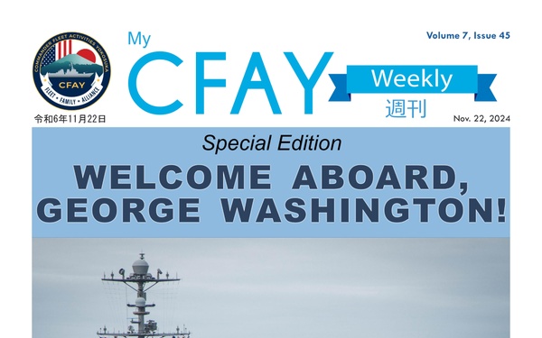 My CFAY Weekly - November 18, 2024