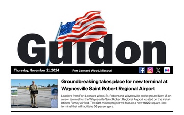 Fort Leonard Wood GUIDON - 11.21.2024