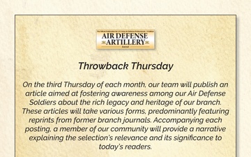 Air Defense Artillery Journal - 11.26.2024