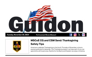 Fort Leonard Wood GUIDON - 11.26.2024