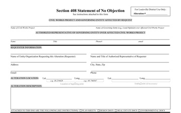 U.S. Army Corps of Engineers, Louisville District - Draft Documents - 12.12.2024