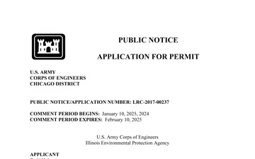 U.S. Army Corps of Engineers, Chicago District - Draft Documents - 01.08.2025