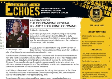 Army Echoes - February 20, 2025