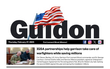 Fort Leonard Wood GUIDON - 02.27.2025