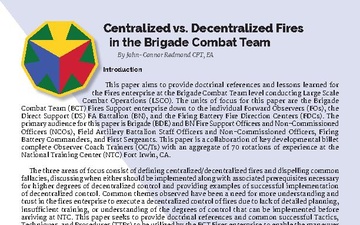 Field Artillery Professional Bulletin - 05.05.2025