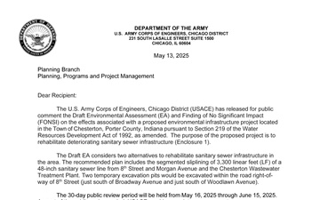 U.S. Army Corps of Engineers, Chicago District - Draft Documents - 05.14.2025