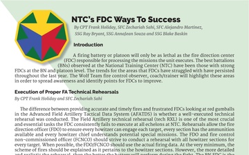 Field Artillery Professional Bulletin - 05.27.2025