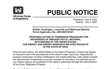 U.S. Army Corps of Engineers, Huntington District - Draft Documents - 06.04.2025