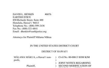 U.S. Army Garrison Hawaii Public Notices - 06.05.2025
