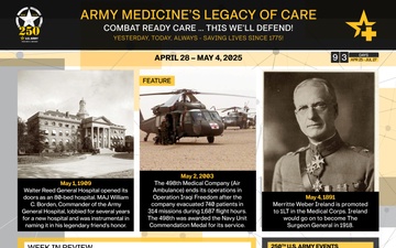 Army Medicine’s Legacy of Care - 04.25.2025