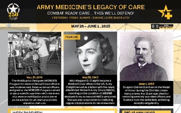 Army Medicine’s Legacy of Care - 05.23.2025