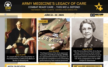 Army Medicine’s Legacy of Care - 06.13.2025