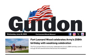 Fort Leonard Wood GUIDON - 06.18.2025