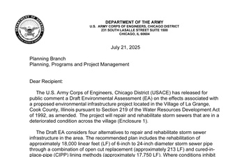 U.S. Army Corps of Engineers, Chicago District - Draft Documents - 07.21.2025