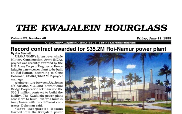 The Kwajalein Hourglass - June 11, 1999