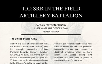 Field Artillery Professional Bulletin - 09.03.2025