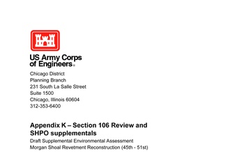 U.S. Army Corps of Engineers, Chicago District - Draft Documents - 09.10.2025