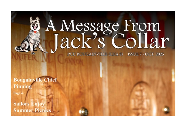 A Message from Jack's Collar - October 24, 2025