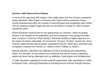 Armed Forces Entertainment News - 11.20.2025