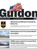 Fort Leonard Wood GUIDON - 11.26.2025