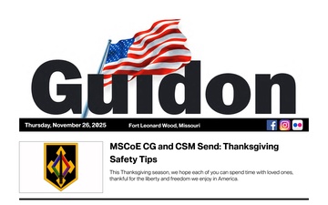 Fort Leonard Wood GUIDON - 11.26.2025
