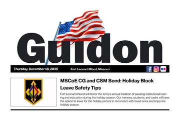 Fort Leonard Wood GUIDON - 12.18.2025