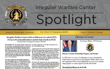Irregular Warfare Center Spotlight - 12.19.2025