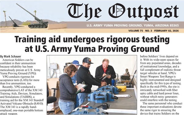 The Outpost - U.S. Army Yuma Proving Ground - January 26, 2026