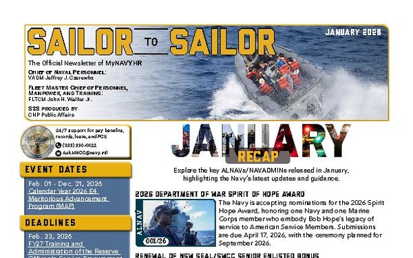 Sailor to Sailor - January 30, 2026