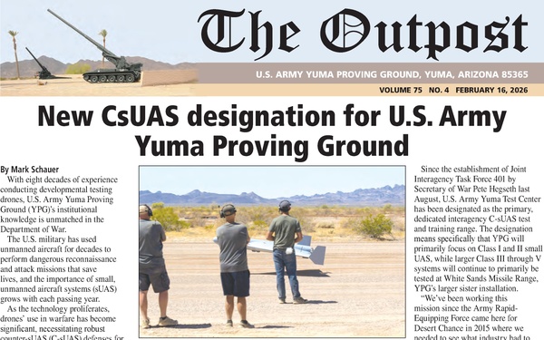 The Outpost - U.S. Army Yuma Proving Ground - February 11, 2026