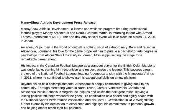 Armed Forces Entertainment News - March 6, 2026