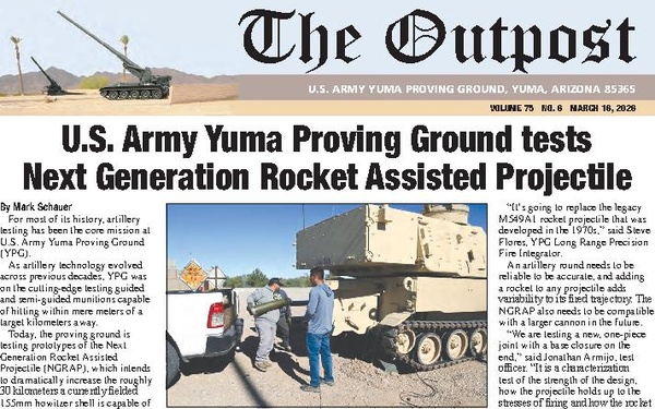 The Outpost - U.S. Army Yuma Proving Ground - March 11, 2026