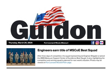 Fort Leonard Wood GUIDON - 03.26.2026