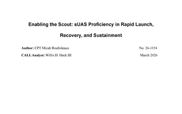 CALL Publications - 03.31.2026