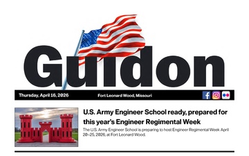 Fort Leonard Wood GUIDON - 04.16.2026