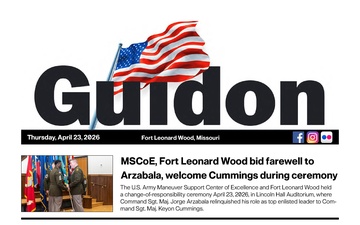 Fort Leonard Wood GUIDON - 04.23.2026