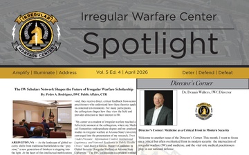 Irregular Warfare Center Spotlight - 04.13.2026