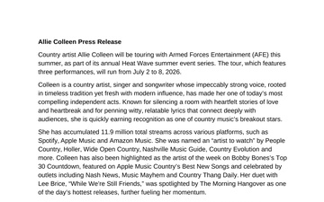 Armed Forces Entertainment News - 05.01.2026