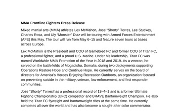 Armed Forces Entertainment News - 05.01.2026