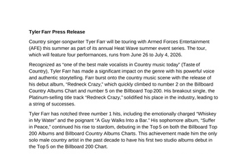 Armed Forces Entertainment News - 05.18.2026